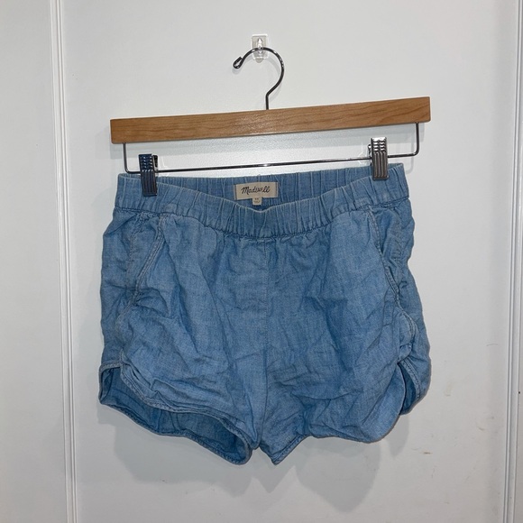 MADEWELL XSMALL COTTON SHORTS - Picture 3 of 4